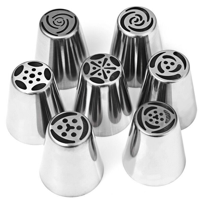 14-piece Russian Decorating Mouth One-piece Cake Decorating Mouth TPU Flower Bag
