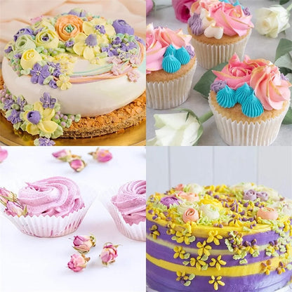 14-piece Russian Decorating Mouth One-piece Cake Decorating Mouth TPU Flower Bag